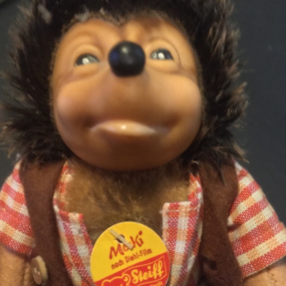 REAL GERMAN STEIFF FATHER HEDGEHOG - Picture 12 of 13